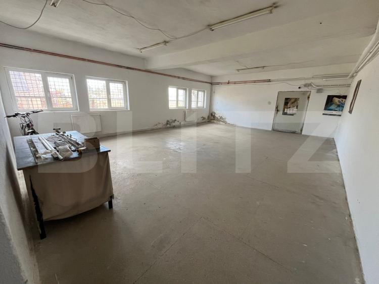 Spațiu comercial / industrial de închiriat 400 mp – curent 380V, parcare