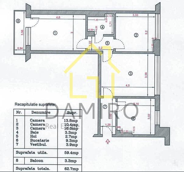 Apartament 3 Camere Stefan cel Mare Lizeanu 5 Minute Metrou Obor Comision 0%