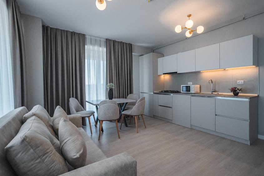 SOLID RESIDENCE Sea View PERLA - STUDIO MOBILAT SI UTILAT LUX vedere LA MARE