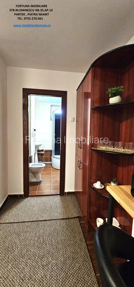 Apartament 1 camera,echipat complet,parter inalt cu balcon,acces exterior,Marate - 7