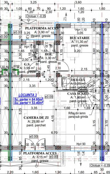 Case in constructie , P+E , zona Catargiu - Poligon