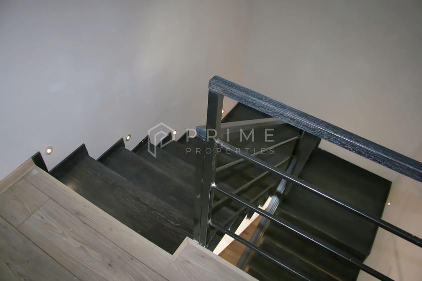 Casă tip duplex complet amenajată si mobilată | șemineu și garaj |