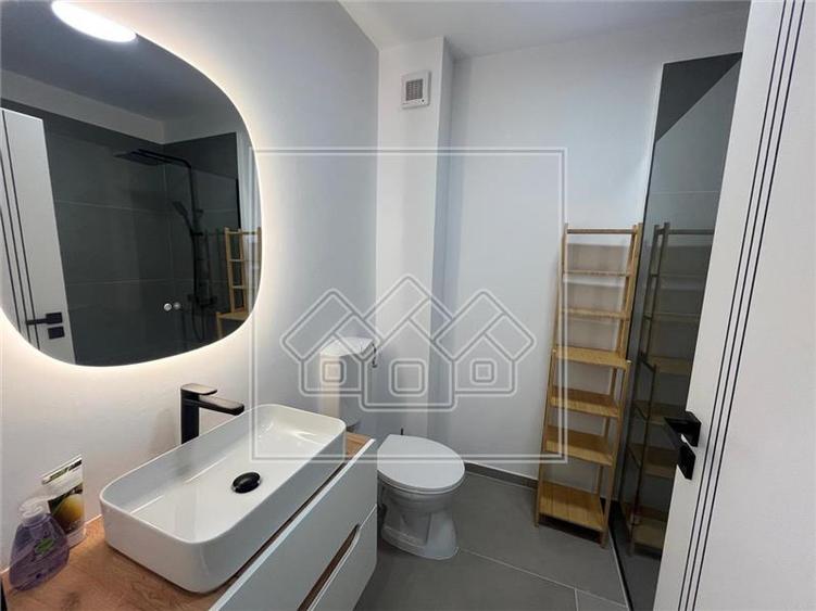 Apartament de inchiriat in Selimbar, 2 dormitoare, 2 bai, ansamblu nou