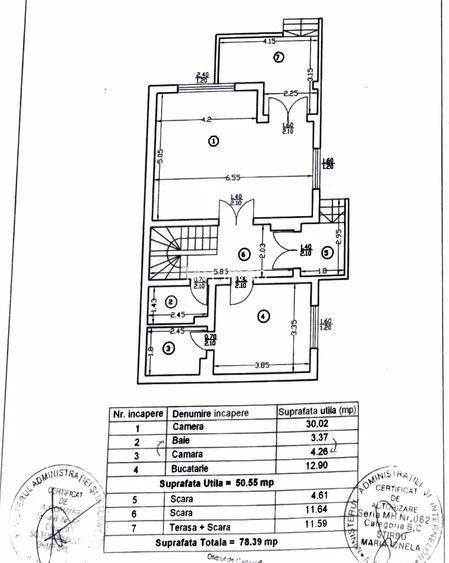 Vanzare casa 4 camere tip duplex Otopeni - Odaile, P+1+Pod, curte proprie ! - 1