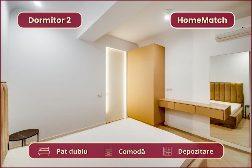 Cortina North || 3 camere || 2 dormitoare || Parcare
