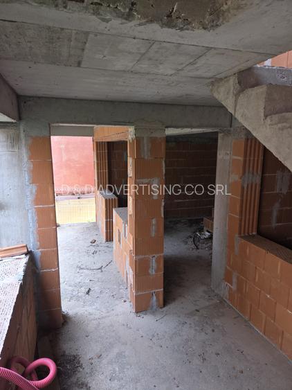 Calea Giulesti - Casa individuala P+2 - la rosu  - Caramida poroterm+ beton - 7