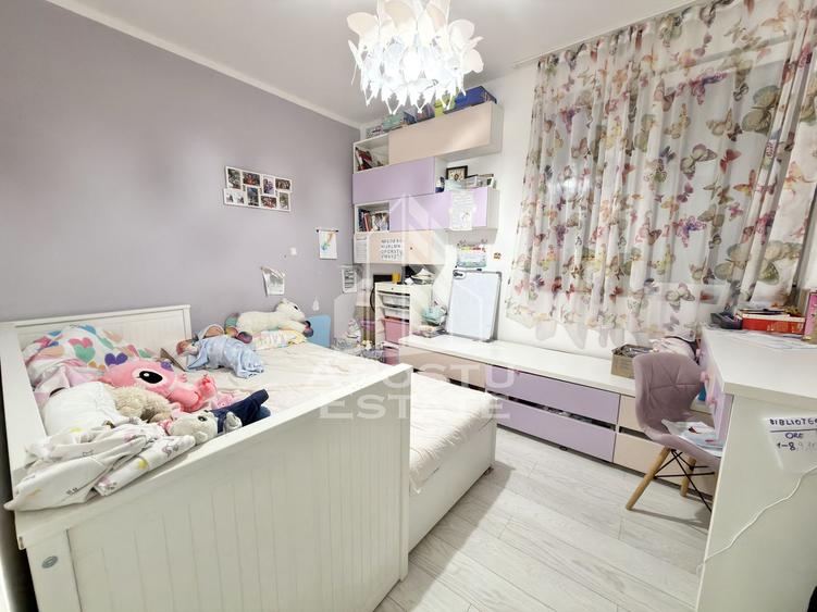 Apartament cu 3 camere mobilat si utilat la etaj intermediar in Giroc.