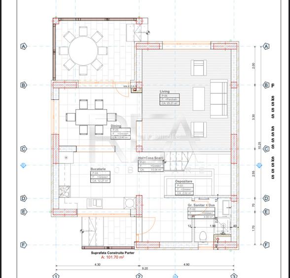 VILĂ DE LUX TIP DUPLEX– EMIL RACOVIȚĂ  - 15