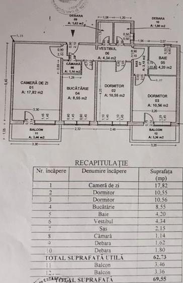 Apartament 3 camere | Gorjului