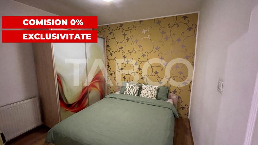 Apartament 4 camere Comision 0 % modern mobilat zona Terezian Sibiu