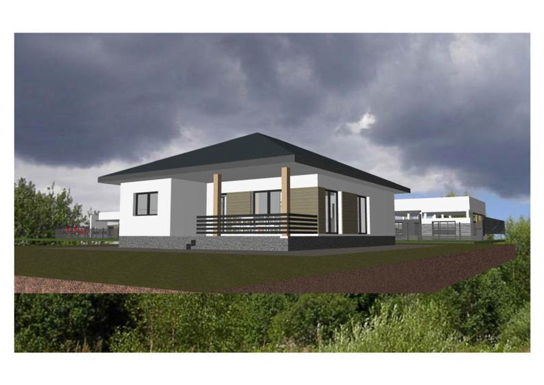 Casă Nouă la Roșu – Parter, 130 mp + Teren Generos 750 mp – Băbana, Zonă Superbă