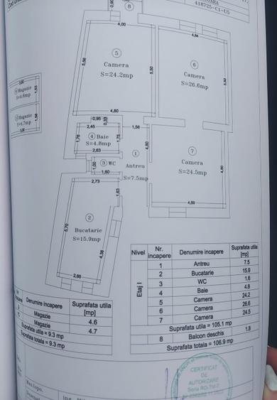Apartament in clădire istorica Central Doja