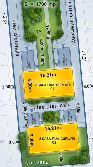 Duplex semifinisat, zona Stadionului de Fotbal, Florești - 4
