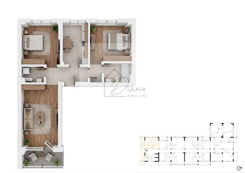 3 camere Premium Zona Metalurgiei I Predare imediata I COMISION 0%