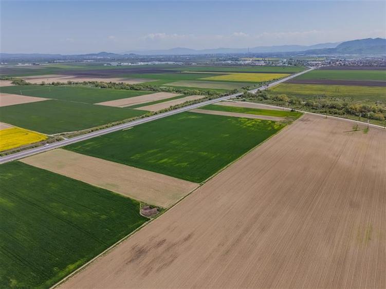 Sectiunea Premium! Teren 47.577 mp, Codlea . Ghimbav, pozitie excelenta la DN 11