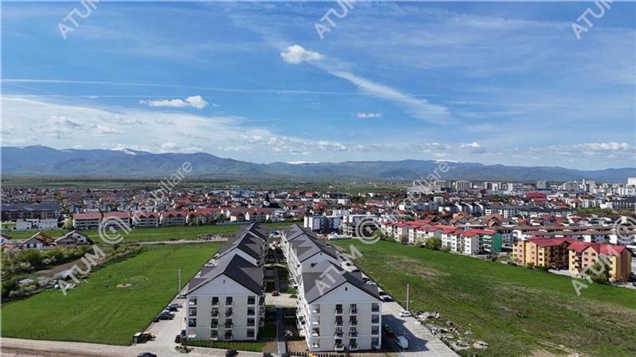 Garsoniera cu balcon si parcare de vanzare in Selimbar zona Brana