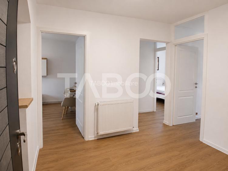 Apartament modern de inchiriat 3 camere balcon Cisnadie etajul 2 - 10