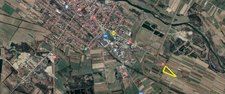 Teren intravilan extins, suprafata de 11.663-Lugoj