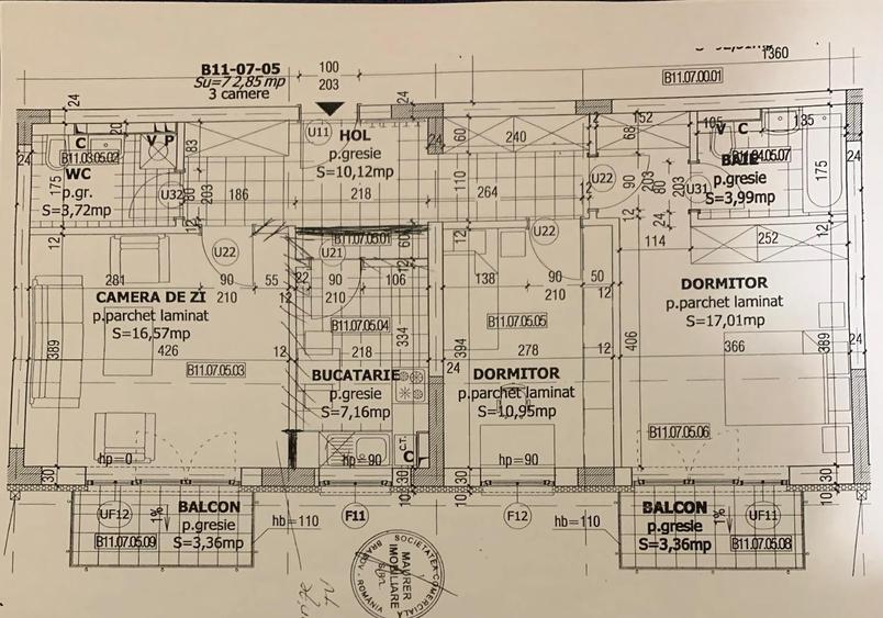 Comision 0% , apartament 3 camere, 2 băi , 2 balcoane , Avantgarden Brașov
