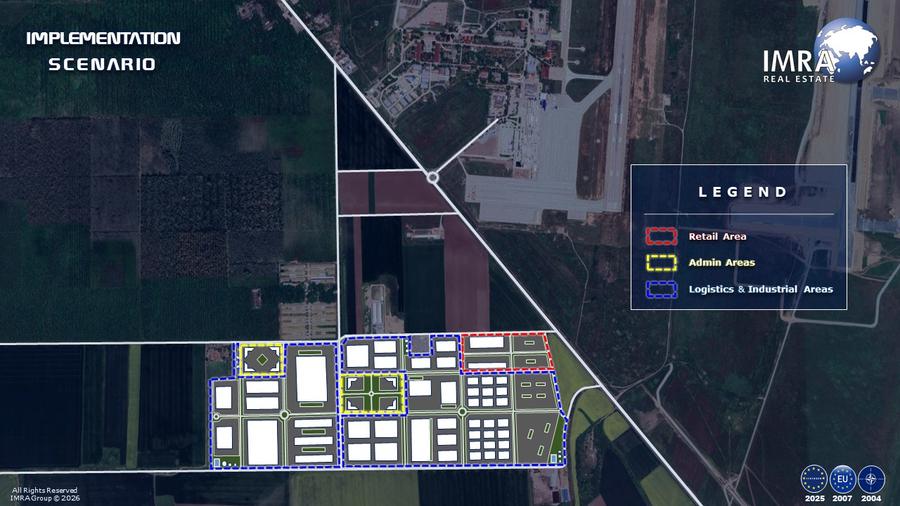 81 HA - Teren de Vanzare - M.K. Constanta (Aeroport & Baza NATO)