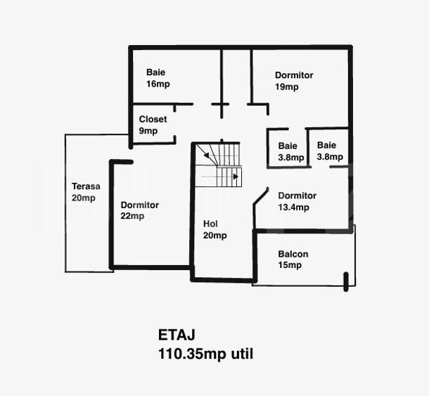 Casa 320 mp, teren 700mp, Feleacu, constructie high-end view spre oras - 2