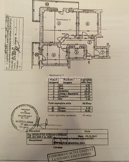 Apartament 3 camere mobilat și utilat | Fundeni – Dobroești | Etaj 1 I 68 mp - 14