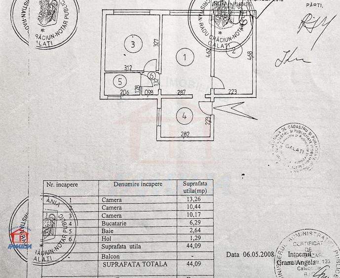 51500 Euro, trei camere renovat, mobilat si utilat, Micro 21