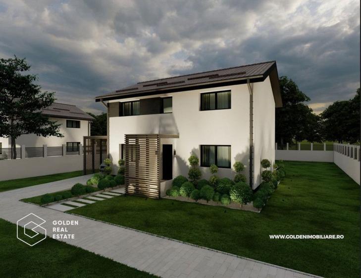 Casa/Vila ARYA P+E, 4 camere, 3 bai, 400 mp teren, zona 6 Vanatori