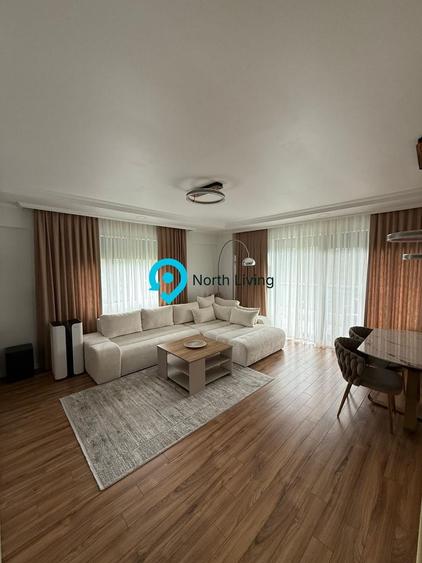 3 Camere / 1 Minut Padurea Baneasa / Mobilat Utilat