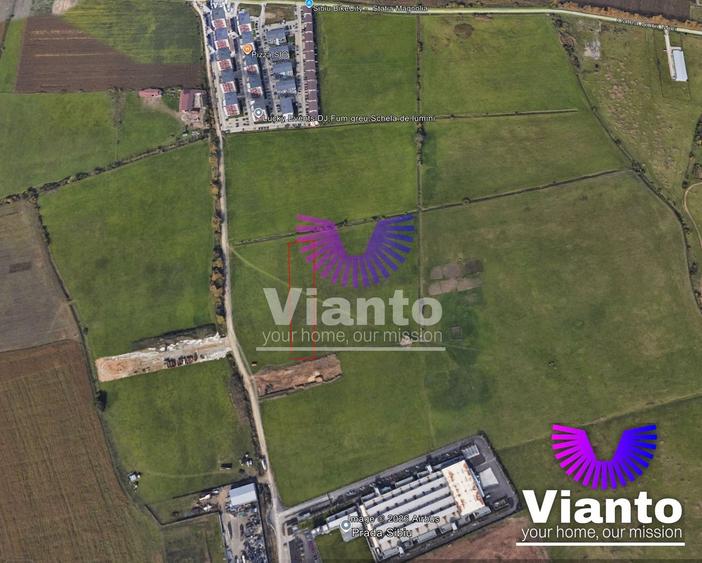 Comision 0% teren intravilan 4000 mpu zona industriala Vest