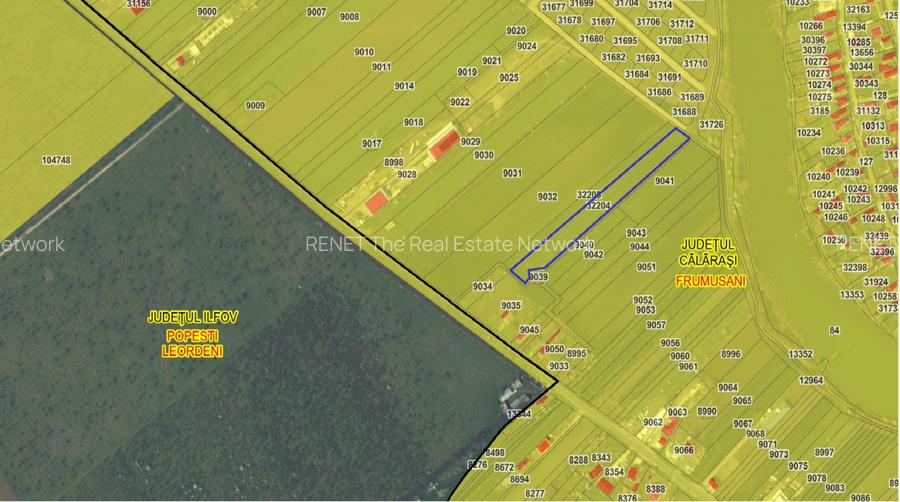 FRUMUSANI-ORASTI, LOT 7.630 MP! - 2