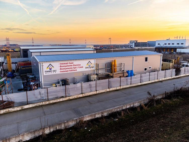 Hala industriala productie, localizare strategica in Popesti Leordeni
