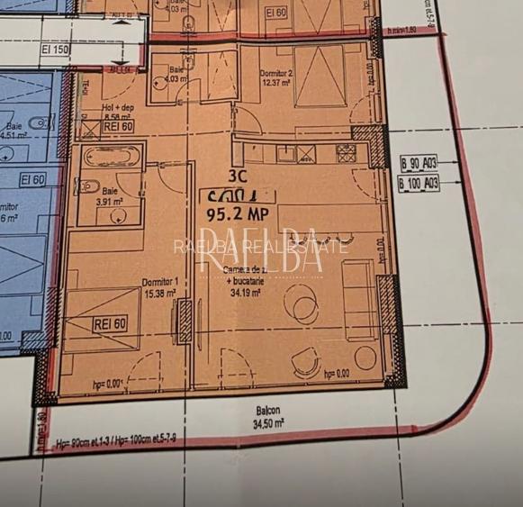| Apartament 3 camere | One Lake District | - 1