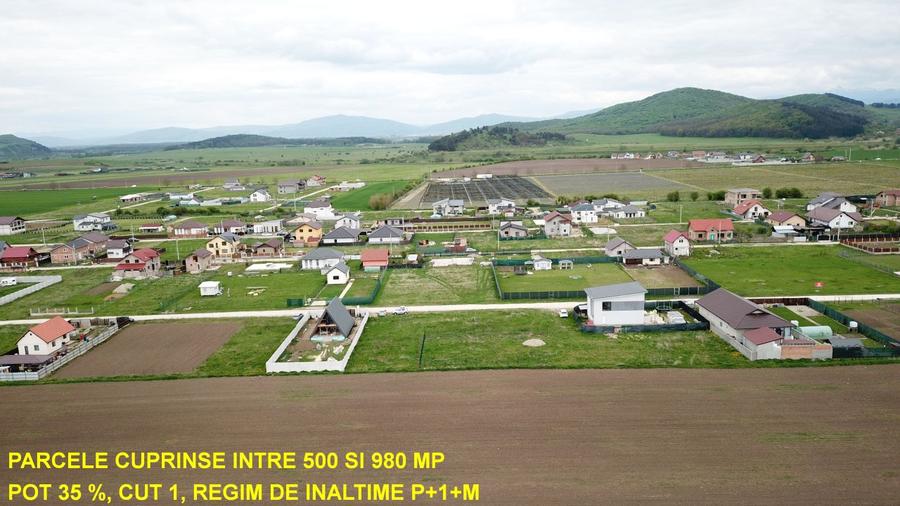 Parcele de casa cu utilitati in fata parcelelor