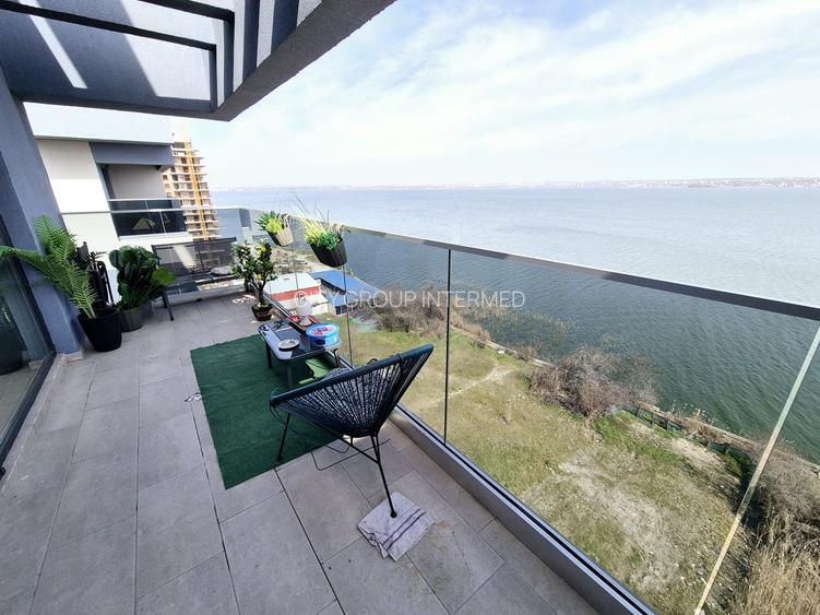 Mamaia - REX - apartament cu terasa si vedere panoramica pe lac - 18