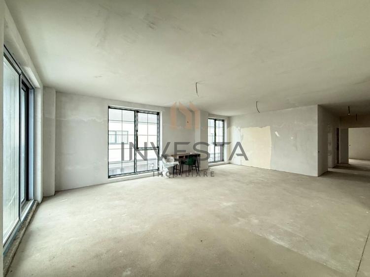 Apartament 148 mp utili + 150 mp terasa + 250 mp cota teren! Cu CF!