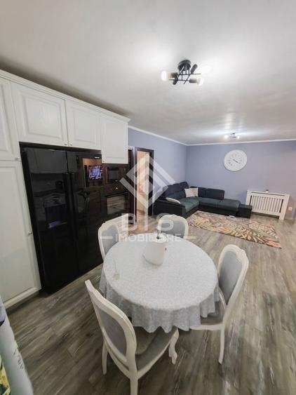 Apartament 3 camere modern, utilat/mobilat, Parcare + Spațiu joacă