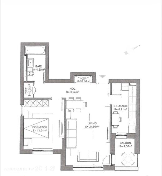 Apartament 2 camere | VEDERE PANORAMICA | Noua - Calea Bucuresti