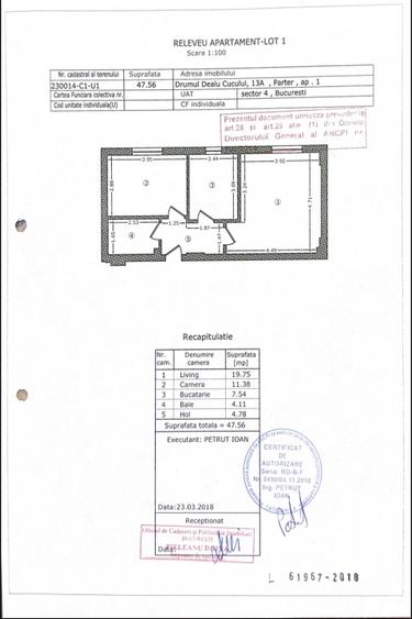 Apartament 2 camere - decomandat - Grand Arena