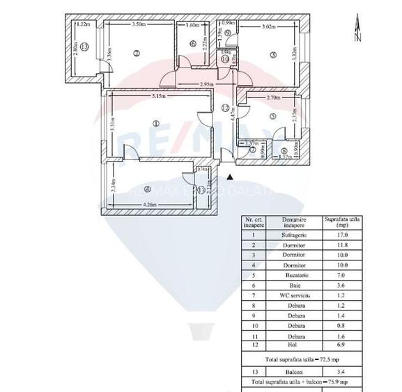 Apartamere 4 camere de vanzare | Ultracentral - Str. Domneasca - 17