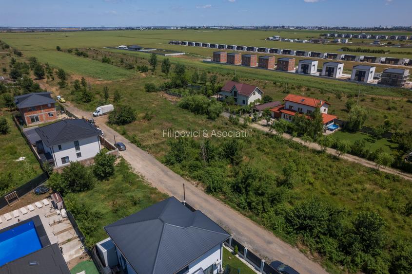 DOMNESTI - FORTULUI, TEREN CONSTRUCTII 407 MP, FRONT 26 M ! - 4