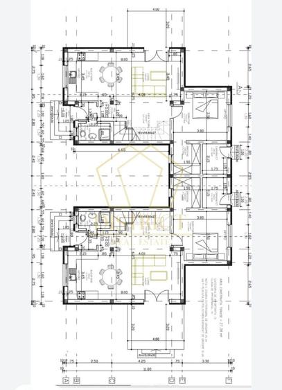 COM 0% Duplex cu 4 camere, despărțit prin camera tehnica | Mosnita Noua