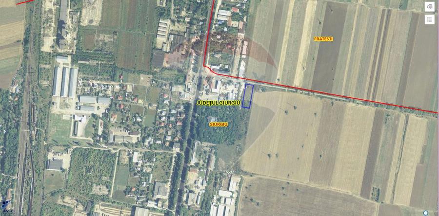De Vanzare Teren Industrial/Comercial Giurgiu | Soseaua Bucuresti, DN5