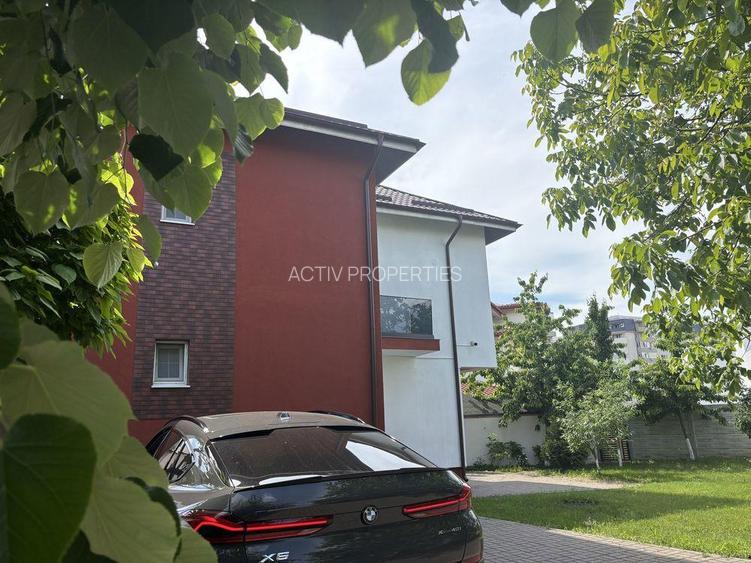 Vila individuala 2019,renovata 2025,P+1+M,5 camere,3 bai,su 180 mp, teren 460 mp - 6
