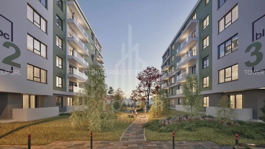 Apartament modern cu 3 camere, Rate la Dezvoltator 7 ani - 6