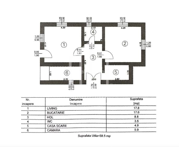 Casa individuala, 3 camere, 516mp teren, garaj, Rasinari - 1