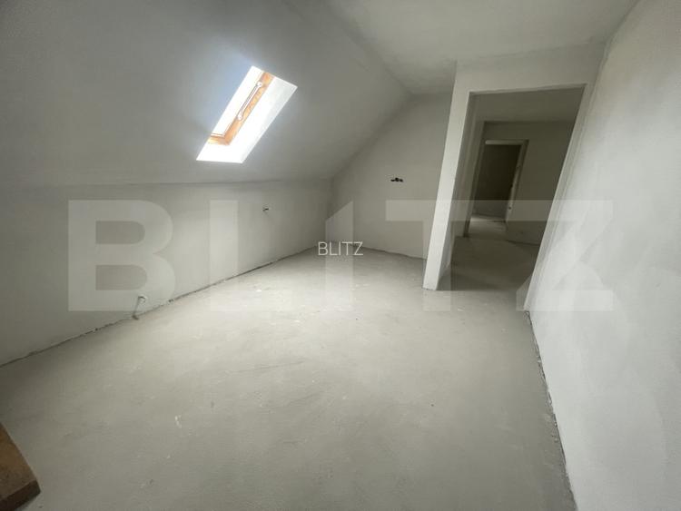 Casa individuala semifinisata, 4 camere, 10 ari teren si garaj - 6