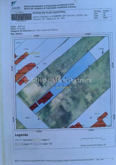 Teren intravilan 2.500 mp cu potențial rezidențial – Clinceni