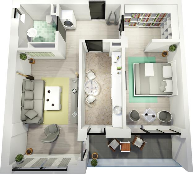 Apartamente in Complex Rezidential cu Parc