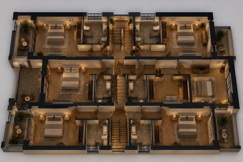 Duplex Voroneț - 139 mp/Terasa